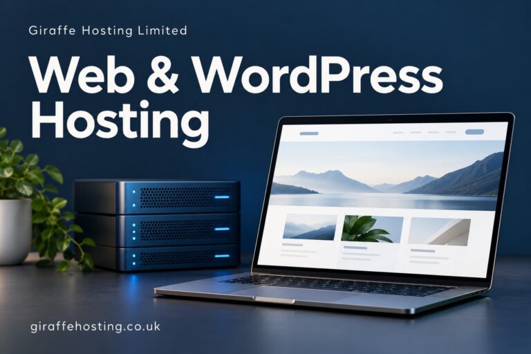 01 Giraffe Hosting Web and WordPress Hosting 768x512