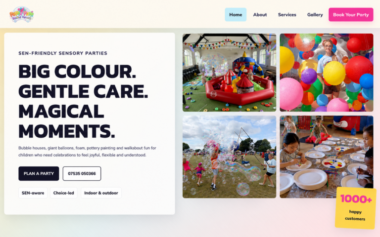 02 Poppy Pops Website Design 768x480